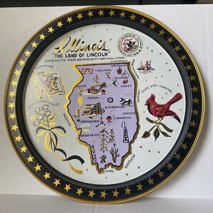 Vintage Texaco, Advertising tray, Illinois, Fabcraft inc.